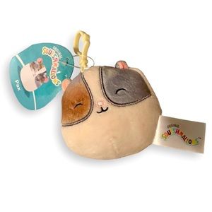 Squishmallow Pax 3.5 Inches Mini Plush Clip On Keychain